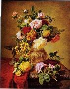 unknow artist Floral, beautiful classical still life of flowers.109 china oil painting artist